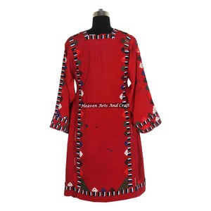 BDR030 Nueva Colección de Vestidos Banjara Balochi Vintage con Bordado a Mano, Vestido Bohemio Único, Hecho a Mano - Product Image 4