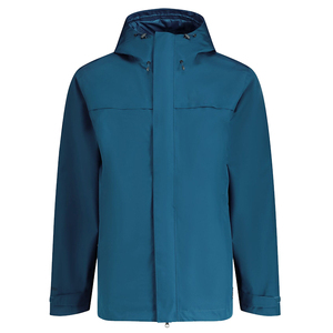 Veste de pluie imperméable coupe-vent de haute qualité pour homme avec logo personnalisé sur le devant - Product Image 1