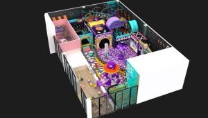 Indoor Commercial Ball Pool Soft <b>Play</b> Structures For Kids Galvanized Steel <b>Play</b> Center - Product Image 2