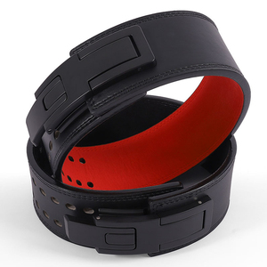 เข็มขัดยกน้ำหนักหนังแท้คุณภาพสูง ปรับได้ พร้อมโลโก้สั่งทำและฉลากสินค้าส่วนตัว - Product Image 1