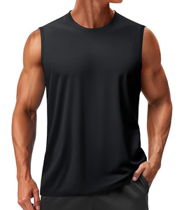 T-shirt décontracté pour homme 2025/2026, col en V uni, manches courtes, coupe classique, en tissu non tissé 100 % coton respirant et à séchage rapide - Product Image 1