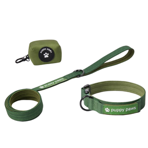 Arnés para Perro Comfort Control No Pull, Diseño Clásico Negro, Arnés de Entrenamiento Ajustable con Clip Frontal y Correa a Juego - Product Image 2