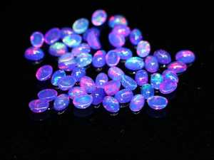 Natural Lavender Ethiopian Fire <b>Opal</b> Cabochon Vintage Gemstone Wholesale Loose <b>Opal</b> For Jewelry - Product Image 5