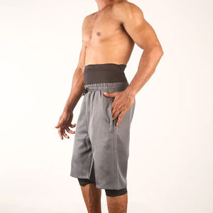 Shorts de bain halal pour hommes, personnalisables avec logo, nouvelle collection Awrah, vêtements de sport Sunnah - Product Image 4