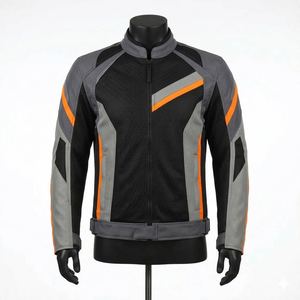 Hot Selling OEM Men's <b>Motorcycle</b> Leather <b>Jacket</b> Sportswear New Design Waterproof Windproof Motorbike <b>Jackets</b> Causal Outdoor Use - Product Image 1