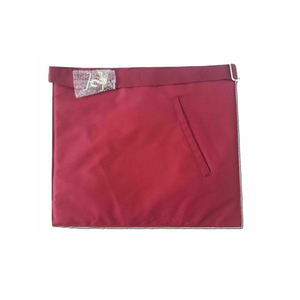 Delantal Masónico de Terciopelo Personalizado al por Mayor, Diseño Bordado para Gran Sacerdote del Capítulo del Arco Real Masónico - Product Image 2