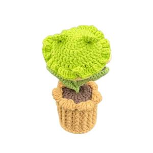 Muñeca de Ganchillo Hecha a Mano al por Mayor, Temática de Arte en Papel Vietnamita, Muñeca de Hilo, Regalo, Decoración Festiva, Planta en Maceta, Flor Tejida, Juguete Amigurumi - Product Image 3