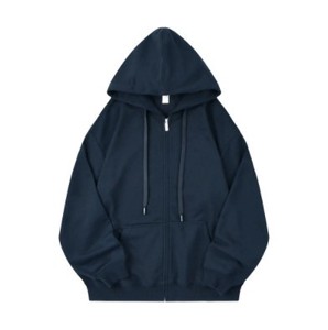 Factory Direct Zip Up Hoodie Heavyweight Cotton Fleece Oversized Full Zip Hoodies Streetwear Casual Winter Apparel Hoodies Men - Product Image 1