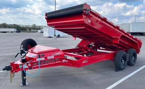 Offre exceptionnelle : Nouvelle remorque à benne basculante EZ7 RED 14 x 83, 14 000 GVWR, avec rampes et garantie d'un an - Product Image 2