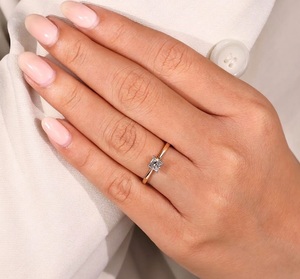 Anillo de Compromiso de Oro de 10K de 8mm con Certificado IGI, Listo para Enviar, Anillo Solitario con Diamante Cultivado en Laboratorio de 3CT, Color E, VS1, Corte Princesa, Joyería Fina - Product Image 2