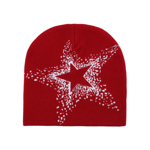 High Quality Unisex Mens Winter <b>Beanie</b> Hat Knitted Ski & Beach Travel Y2K Style 100% Acrylic Common - Product Image 4