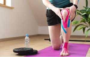 Cinta Deportiva <span class=keywords><strong>de</strong></span> Alto Rendimiento, Cinta Deportiva Rígida <span class=keywords><strong>para</strong></span> Atletismo, Kinesiología, Cinta Deportiva Negra - Product Image 3