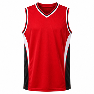 Camisetas de Baloncesto Antibacterianas de Secado Rápido, Impresión Digital en Poliéster, Tallas Grandes, Personalizadas, Ligeras para Verano - Product Image 2