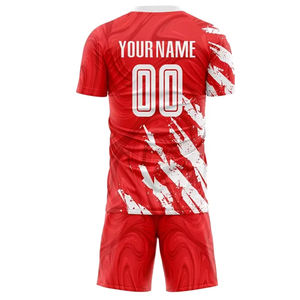 Uniforme de Fútbol Sublimado de Alta Calidad, Diseño Popular, para Aficionados de Clubes de Fútbol, Uniforme de Visitante - Product Image 3