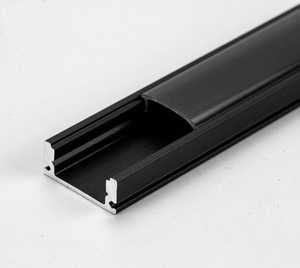 Profil de plafond LED en aluminium noir architectural moderne CNW avec garantie d'un an - Product Image 3