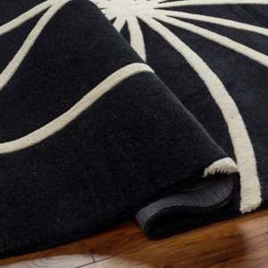 Contemporary Living Room Bedroom Minimalist Decorative Rug High Pile Wool Blend Hand Tufted Modern Textured <b>Carpet</b> Home Picnic - Product Image 3