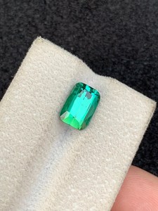 Natural Neon <b>Green</b> Afghani Tourmaline Gemstone Cushion Cut Loose Stone For Jewelry Making <b>Ring</b> Pendant Necklace Crystal - Product Image 2