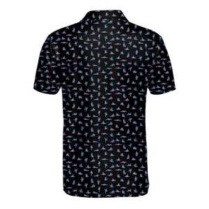 Polo de Alta Calidad, Seco, Deportivo, Ajustado, 100% Poliéster, Impresión Sublimada Personalizada, Promocional, Liso, Transpirable - Product Image 4