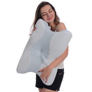 Araami Luxury <b>King</b> <b>Size</b> Bed Collection Adjustable Memory Foam <b>Pillow</b> Orthopedic Side Sleeper Design Bamboo Fabric Eco-Friendly - Product Image 1