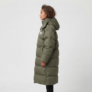 <b>Women's</b> Long Hooded Puffer Hooded Quilted <b>Padded</b> <b>Winter</b> Wear Windproof <b>Coat</b> Full Zip Warm Casual Streetwear Fashion Outerwear - Product Image 3