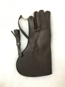 Guanto da Falconeria in Vera Pelle Premium per Uomo – Protezione Rinforzata per il Manipolazione di Falchi, Gabbiani e Aquile – Guanto Protettivo Extra <span class=keywords><strong>Lungo</strong></span> - Product Image 3