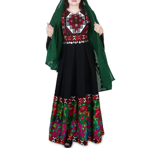 Lightweight Afghan Traditional Dress Dupatta Lining Handmade <b>Mirror</b> Work Kuchi Style Ethnic Bridal Afghan Kutchi Dresses - Product Image 4