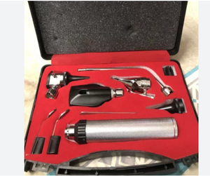 Ensemble de diagnostic ORL électrique portable de haute qualité en acier inoxydable, certifié CE ISO13485, instrument médical de classe II pour hôpital - Product Image 4