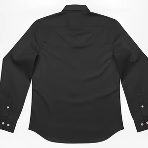 Camisa de Hombre al por Mayor, Casual, Corte Slim, Manga Larga, 100% Algodón, Tela Twill, Anti-Pilling, Bordada, para Oficina y Negocios, Personalizable - Product Image 2