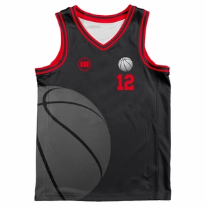 Maillot de basket-ball d'été de haute qualité, personnalisable, respirant, vêtements de sport, nouveau design, impression par sublimation, uniforme de basket-ball - Product Image 2