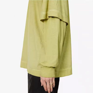 <b>Men</b> Double Layer T-<b>Shirt</b> | Long Length Casual Wear And Streetwear | Custom Logo Wholesale With High Quality - Product Image 2