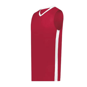 Embroidered Breathable Men’s Retro Vintage Stitched Sleeveless Basketball Jersey <b>Shirts</b> Reversible Athletic Basketball Jerseys - Product Image 2