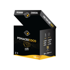 ถ่านชิชาฮุคคาเผานานทำจากถ่านเปลือกมะพร้าว100% - Product Image 1