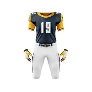 Uniforme de Fútbol Americano de Alto Rendimiento, Conjunto de Pantalones y Camiseta Personalizados para Equipos, Fabricante, Suministro al por Mayor - Product Image 2