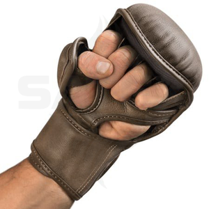 Gants de boxe Muay Thai en cuir PU, OEM, professionnels, réglables, protection UV, personnalisés, imperméables, respirants - Product Image 3
