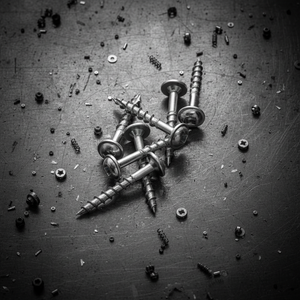 สกรูหัวจมเกลียวปล่อย หัวฟิลลิปส์/หัวโปซี่ ชุบสังกะสี/นิกเกิล เหล็กกล้าคาร์บอน/สแตนเลส เกลียวไม้หยาบ ระดับ 4 - Product Image 1