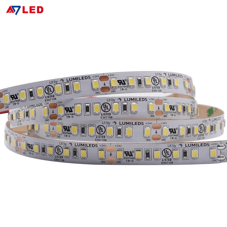 Lumileds Smd2835 120 Leds Strip Light 3000K,4000K,6500K Dc 24V Ip20 Beoordeeld Voor Lineaire Verlichting Met 5 Jaar Garantie Ul/Ce Vermeld