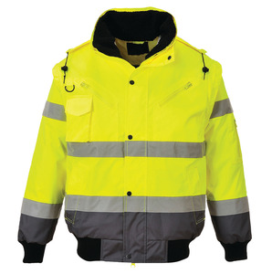 Chaqueta de seguridad softshell a prueba de viento, impermeable, cálida, para invierno, para hombre. - Product Image 1