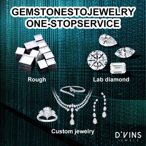 D'vins Jewels - Diamantes Cultivados en Laboratorio de 0.5CT, 1CT, 1.5CT, 2CT, 3CT, 4CT, 5CT y 6CT, Corte Brillante Redondo, CVD HPHT - Product Image 6