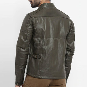 Wholesale Breathable Outdoor Use <b>Winter</b> <b>Jacket</b> Top Selling <b>Cheap</b> Price Lightweight Men Leather <b>Jacket</b> - Product Image 3