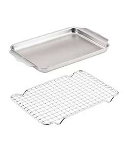 Provisions Four Bond Try-ply Quarter Sheet Pan avec Rack | Hestan - Product Image 1