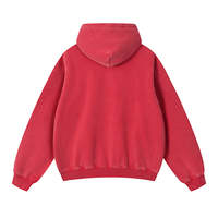 Pull-over unisexe surdimensionné en coton 100% de haute qualité, personnalisé OEM, délavé à l'acide, doublé, écologique, sans logo sur les manches