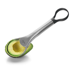 Affettatrice per avocado in acciaio inossidabile con impugnatura ergonomica per tagliare e servire facilmente - Product Image 3