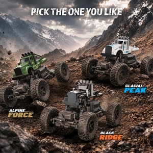 Mirana Crusher, Camioneta Monstruo 4x4, Auto RC |   Vehículo Todoterreno con Control Remoto por Aplicación y Cable USB |   ATV de Alta Velocidad a Escala 1:12 de 20 km/h - Product Image 4