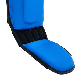 Protections de Taekwondo et Karaté en mousse trempée pour le combat – Équipement de protection pour mains, pieds, tête, tibias – Protège-tibias en cuir professionnels - Product Image 5