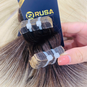 ผมต่อ Rusa Hair I-Tip Tape-In เวอร์จิ้นเวียดนามแท้  แบบเย็บสองชั้น  ทุกสี - Product Image 5
