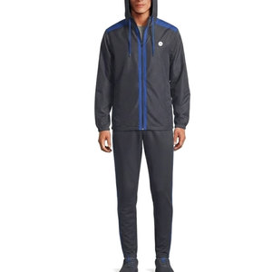 Classic Men <b>Wind</b> <b>Breaker</b> Suit Breathable Athletic Outfit For Fitness Walking Travel Outdoor Activities And Casual Wear - Product Image 1