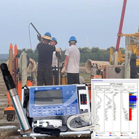 Máquina de Prueba de Capacidad de Carga del Suelo Geotécnico, Equipo de Perforación CPT/CPTU sobre Orugas