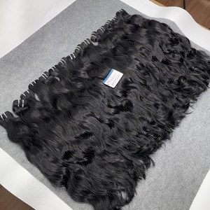 Extensiones de Cabello Ondulado Natural Color Negro de Alta Calidad, Listas para Enviar - Product Image 3