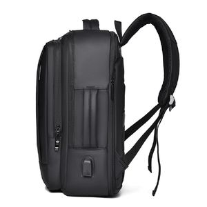 Mochila para Portátil Moderna, Impermeable, Antirrobo, para Viajes y Escuela, con Puerto de Carga USB, Diseño Elegante, Cómoda de Llevar - Product Image 4