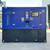 Generadores Diésel Silenciosos de 30/35/40/50/60/70/80KW, 12/24V, Arranque Eléctrico, Fábrica OEM/ODM, Generador Trifásico con Alternador de Cobre